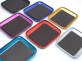 SGE-39BY Small Aluminum Tray(with magnet sheet) Dark Blue