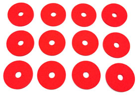 SGE-52R Body Protective Pad 12pc (Red)