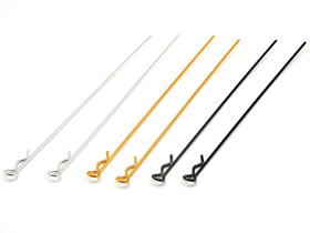 SGF-3BK Long Body Pin 93mm (Small Head Black) 4pcs