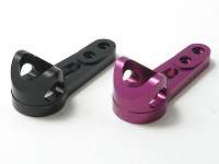 Cyclone Aluminum Upper Steering Arm BLACK