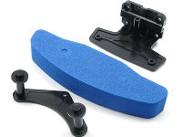 M-03M Front Urethane Bumper BLUE
