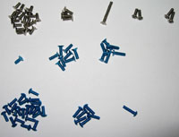 TA-05 Aluminum/Titanium Hex Screw Set