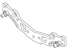 STA-304 Carbon Rear Shock Stay for TA-06