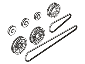 SVD-100 Tamiya TA05-VDF Counter Drift Pulley Set
