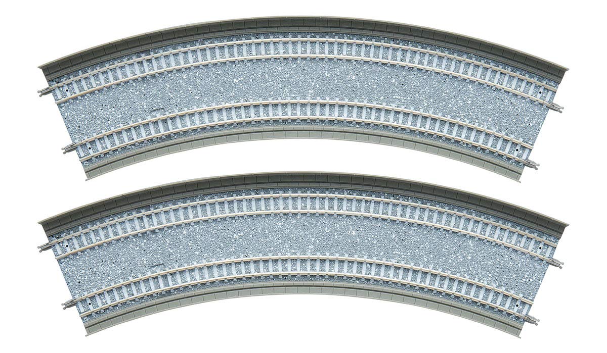 Fine Track Curved Double Track DC391/354-45 (F) (Set of 2)