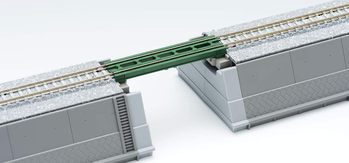 Trough Guarder Bridge (F) (Dark Green) (Set of 2)