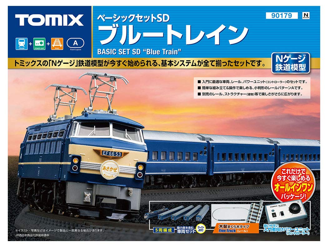 Basic Set SD Blue Train (5-Car Set)