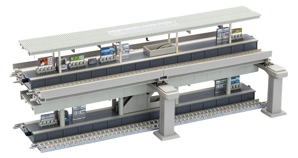 Fine Track Extension Set for Viaduct Double Track Hierarchical