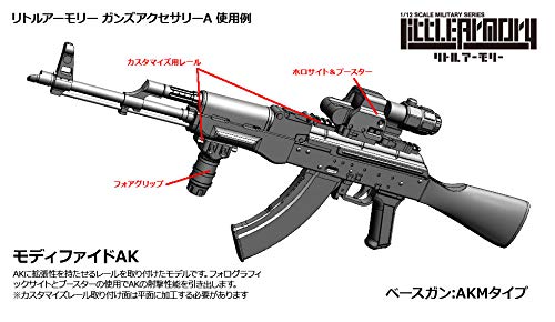 1/12 Little Armory (LD020) Guns Accessory A