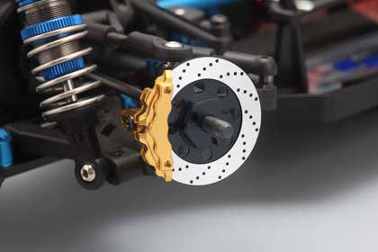 Team Suzuki Front Real Caliper Set (Gold)