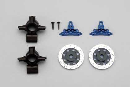 TS-2112B Team Suzuki Rear Real Caliper Set (Blue)