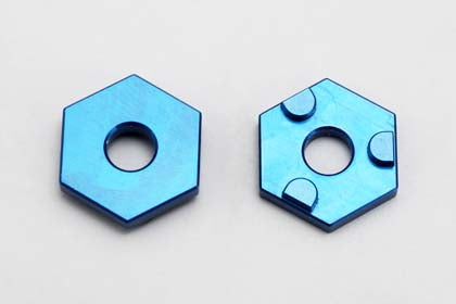 Team Suzuki Wide Wheel Hub for Real Capiler Set (2mm/Blue)