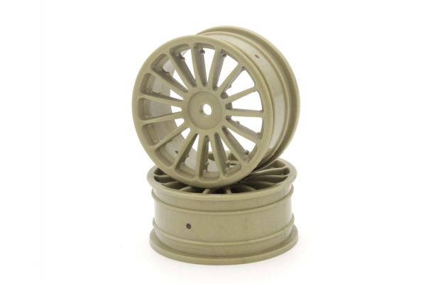 VZH003GB Wheel(15-Spoke/Gold/24mm/2Pcs)