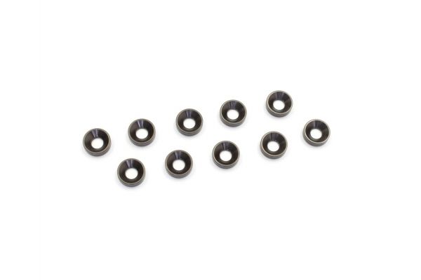 W0146GM M3 Flat Head Washer (Gunmetal/10pcs)