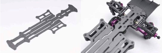 Y2-002SMGA YD-2SXIII Graphite High Traction Main Chassis