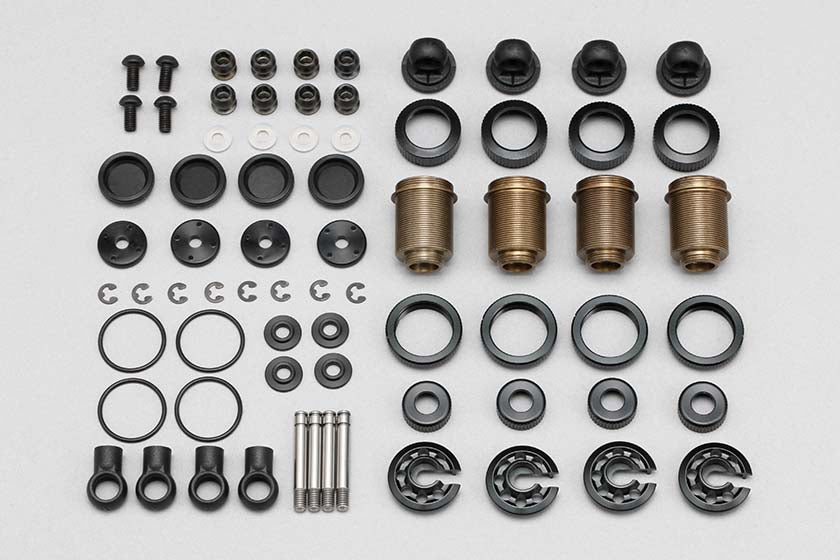 B8-2018S Aluminum SLF Short shock II set for BD8 2018