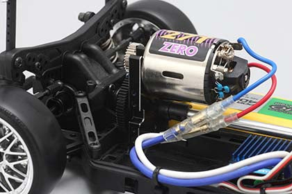 TS-2147B Team SUZUKI 2 way motor mount (Black) for DRIFT PACKAGE