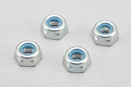 YX-13N 3mm Lock Nut (Thin Type) 4pcs