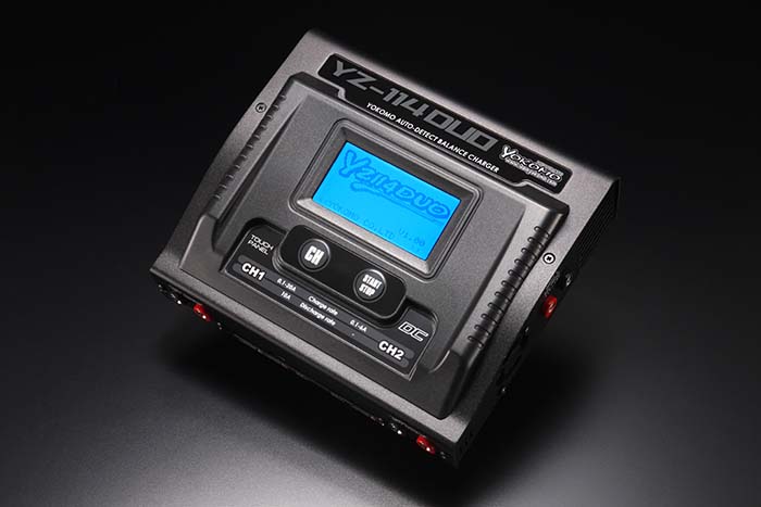 yokomo 充電器ＹＺ114DUO ＆ パワーサプライ YZ-114 PLUS AC/DC Charger/Discharger - ラジコンカー・RCカー