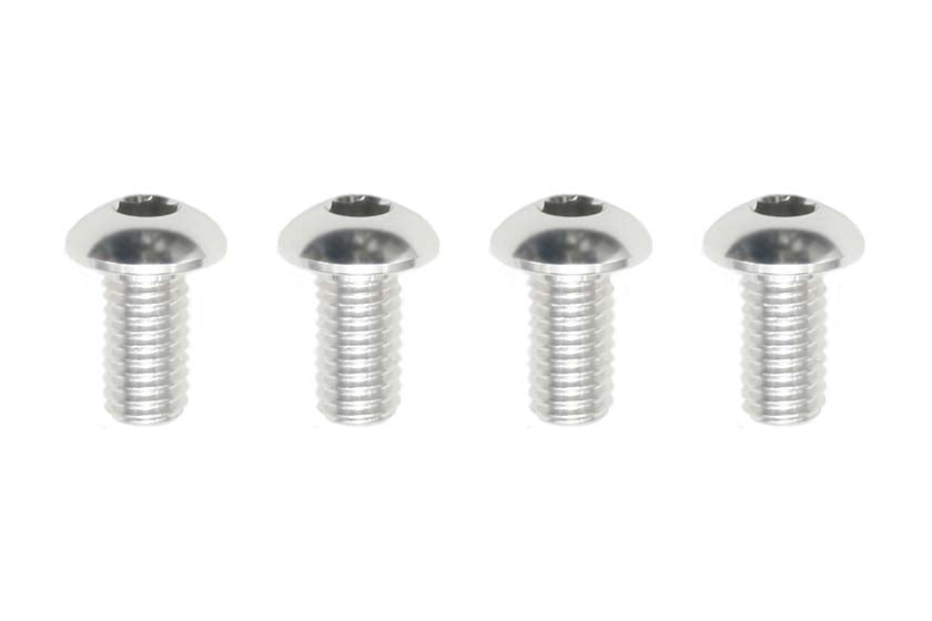 ZC-BH36AA Aluminum BH Socket Screw M 3 x 6 mm (4 pcs)