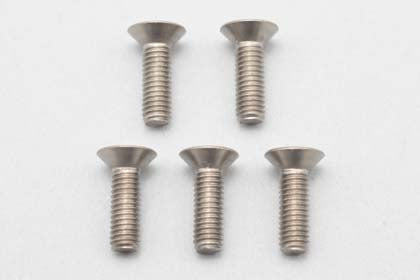 ZC-F38TA Titanium Flat Head Socket Screw M3x8 (5pcs)