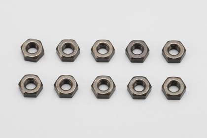 ZC-N3PA M3?2.4mm Plane Lock Nut (Steel・10pcs)