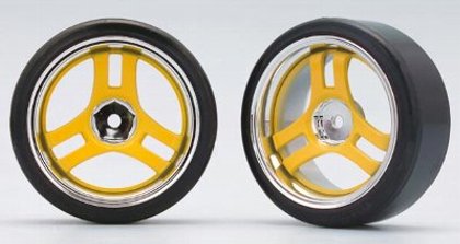 ADVAN Super Racing Ver.2 YELLOW (with 01R Tire)