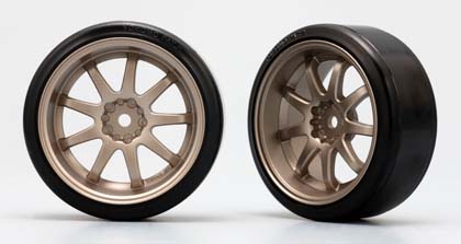 WORK Emotion XD9 Mat Titan (with 01R Tire)