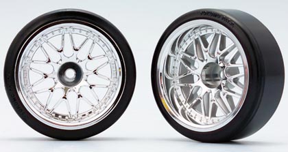 10 Mesh Wheel (with 01R Tire) Off-set 12mm