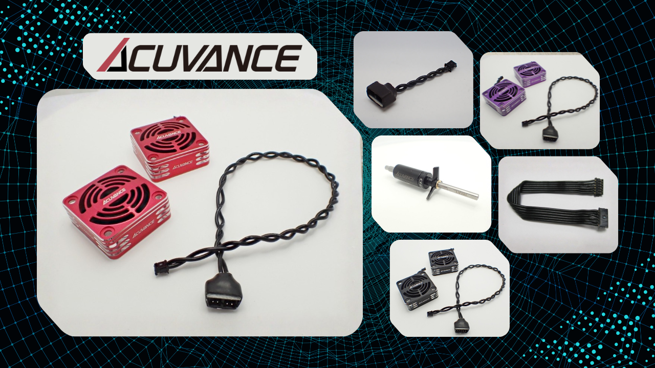 New Pre Order From Acuvance: Limited Raystorm Fan Packs Plus Essential Cables For Optimal Cooling