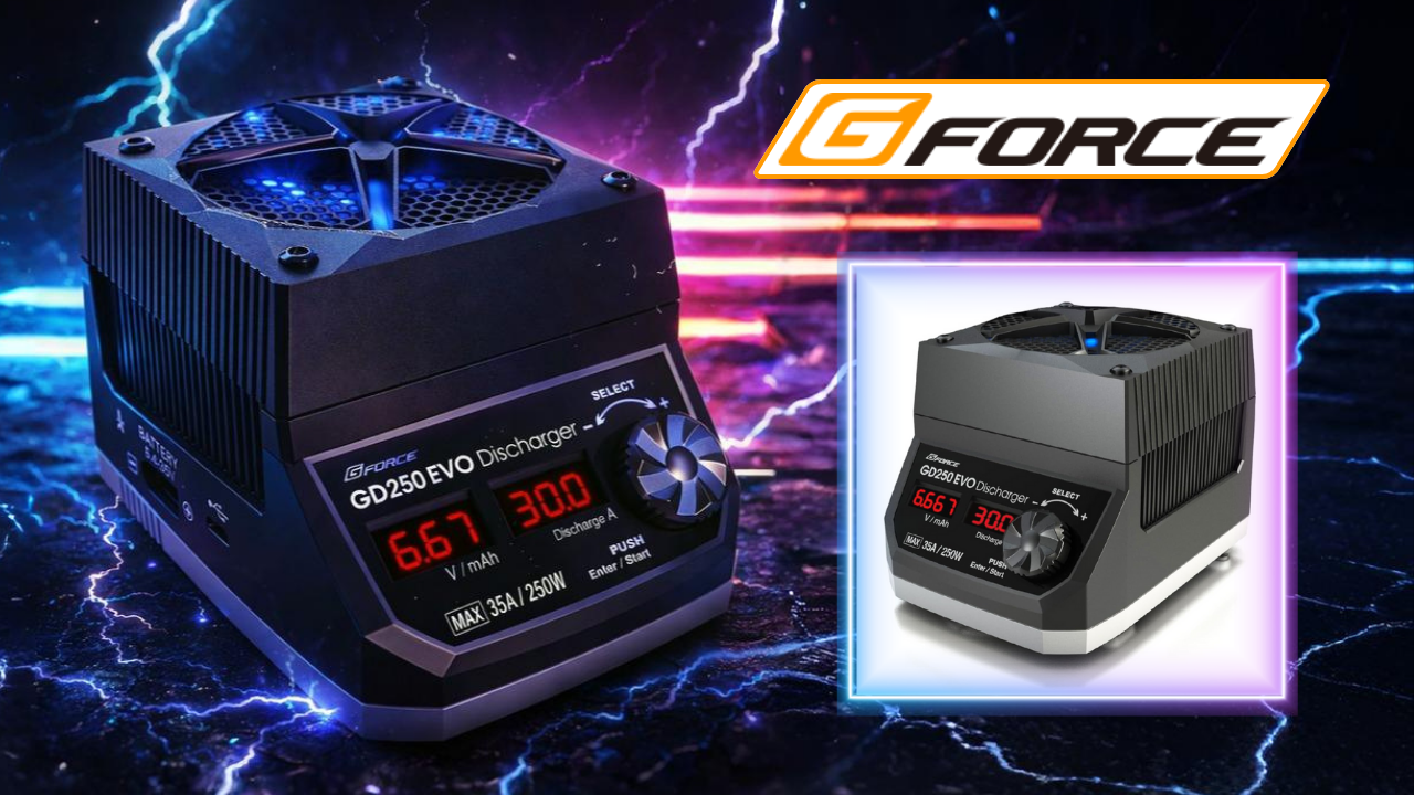 New Pre Order from G-Force: GD250 Evo Discharger Focuses on Stable Output and Cooling Performance