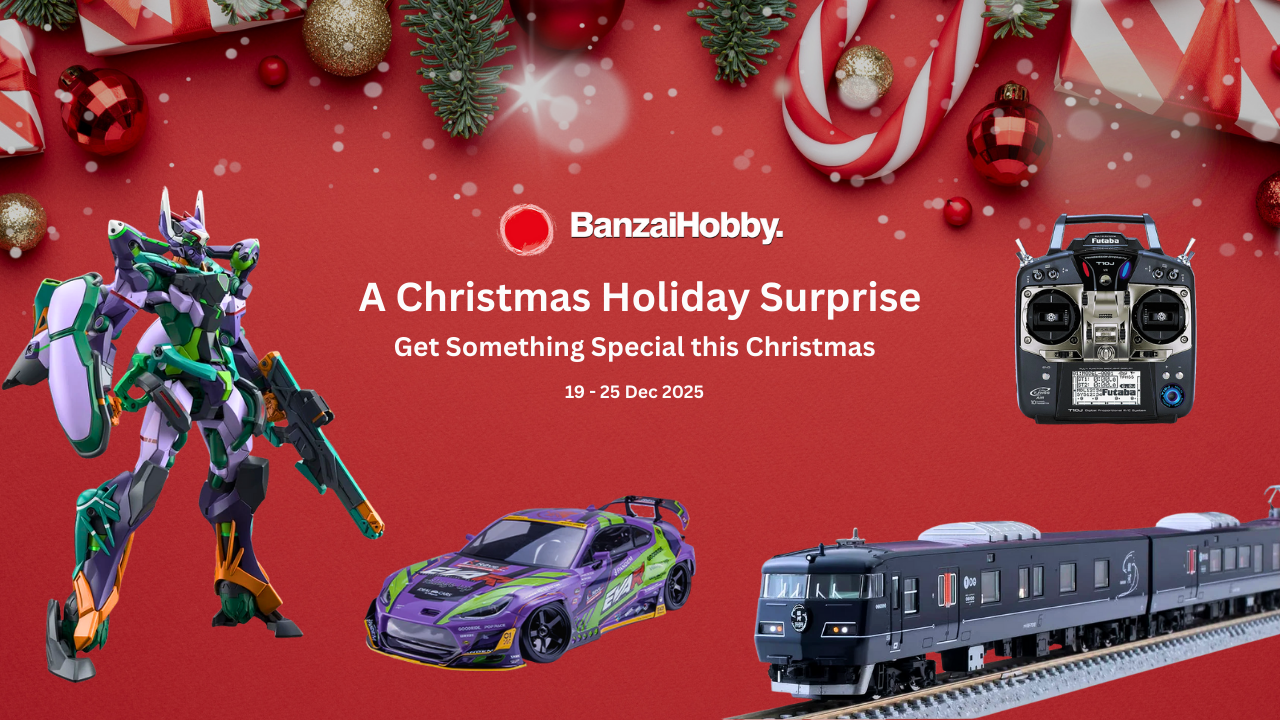 A Christmas Holiday Surprise at BanzaiHobby