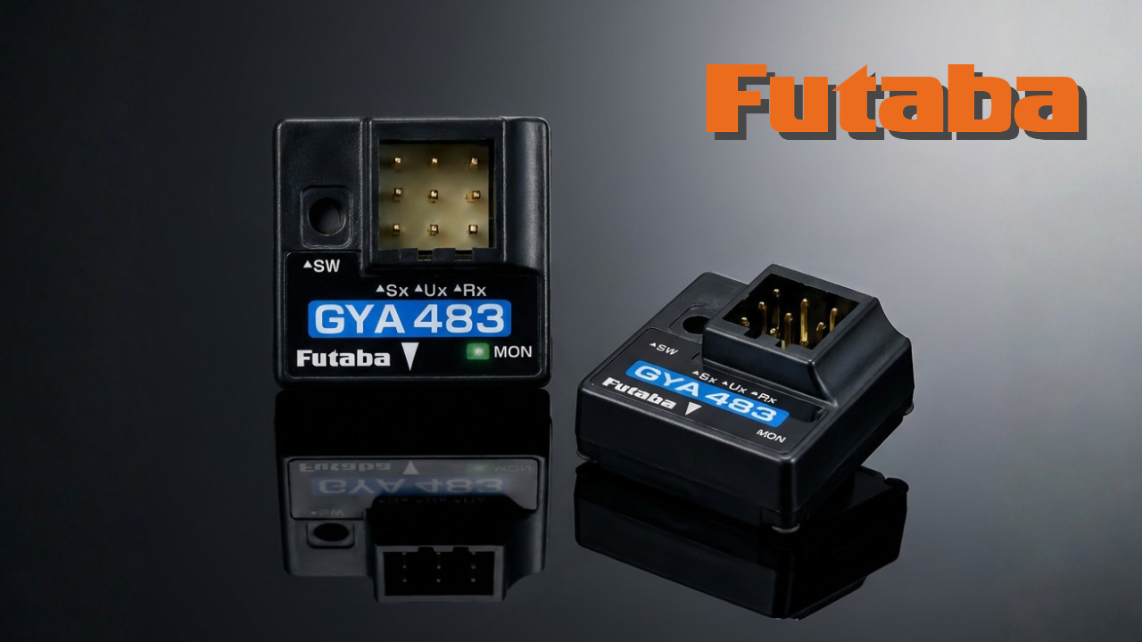 New from Futaba: Advanced 20.7mm Gyro with 3-Axis Sensors for Demanding Aircraft Applications