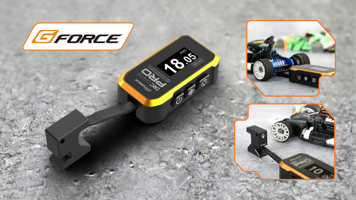 New Pre Order from G-Force: DRC Gauge PRO Brings Accurate Numbers to Tiny Ride Heights