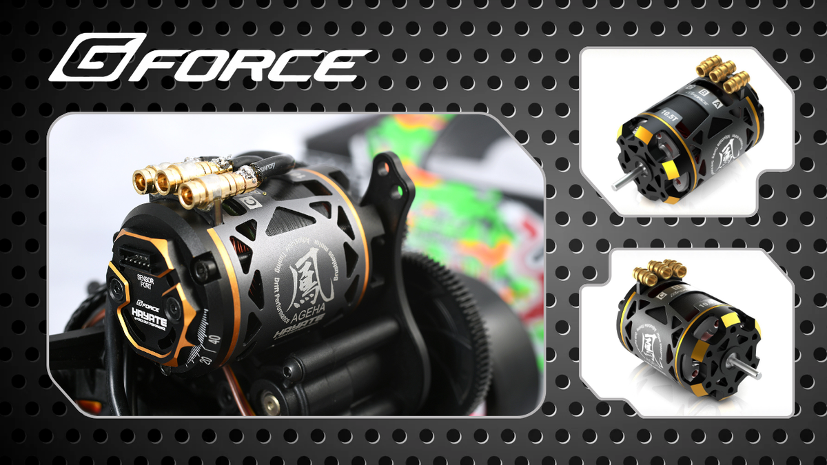 New Pre Order from G-Force: Hayate Ageha Motors Deliver Tuned Torque for Effortless Sideways Action
