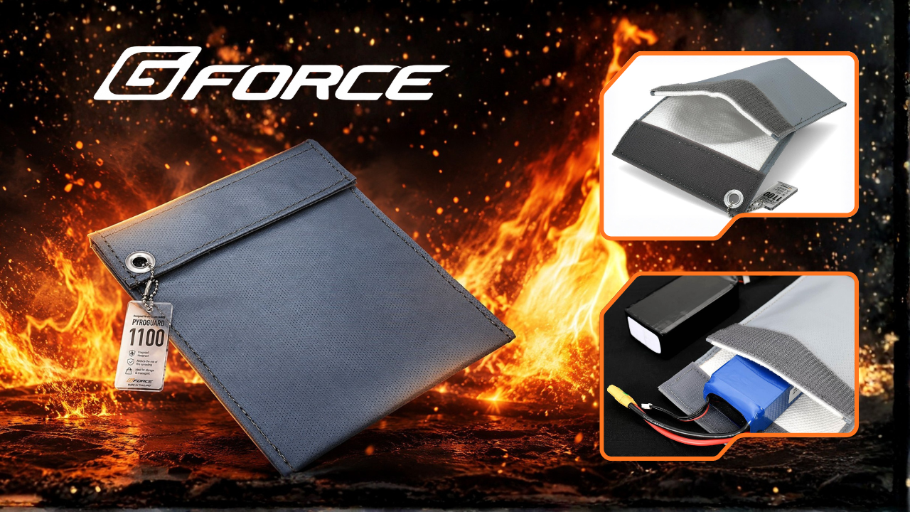 New from G-Force: Secure Your Power Cells with PYROGUARD 1100 High-Temp Defense Technology