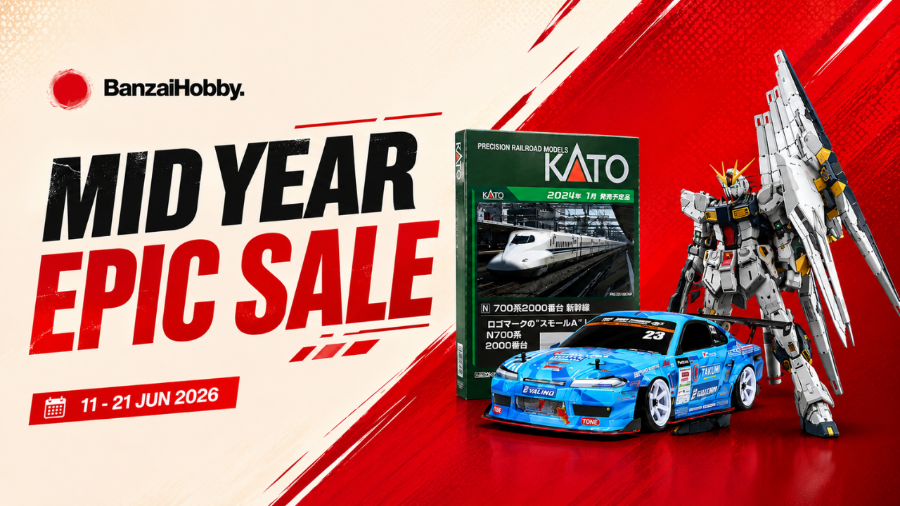 BanzaiHobby's Mid Year Epic Sale