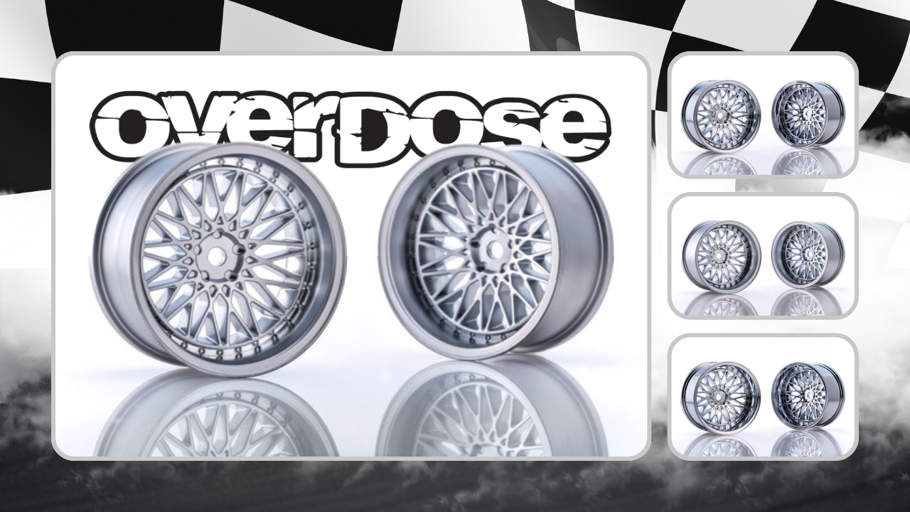 New Pre Order from OVERDOSE: High Chrome Yaba KING MESH Features Deep Rim and +10 Offset