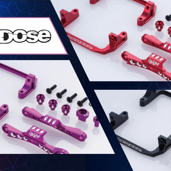 New from OVERDOSE: Type-2 Aluminum Battery Holders for Galm