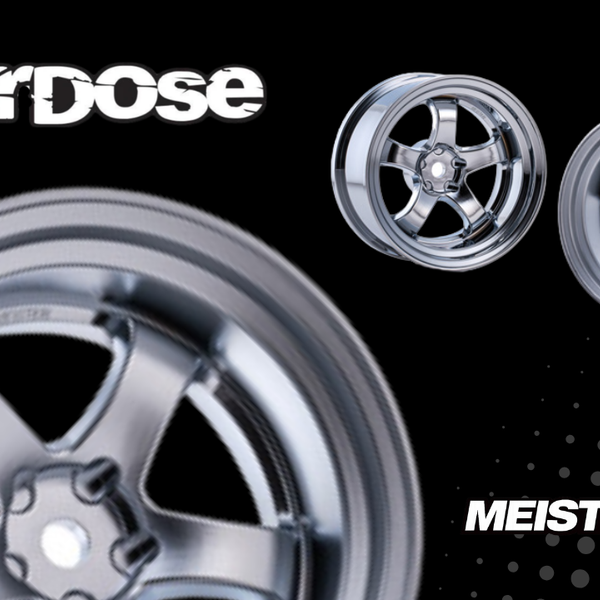 New from OVERDOSE: WORK MEISTER S1R Wheels Return in Matte and
