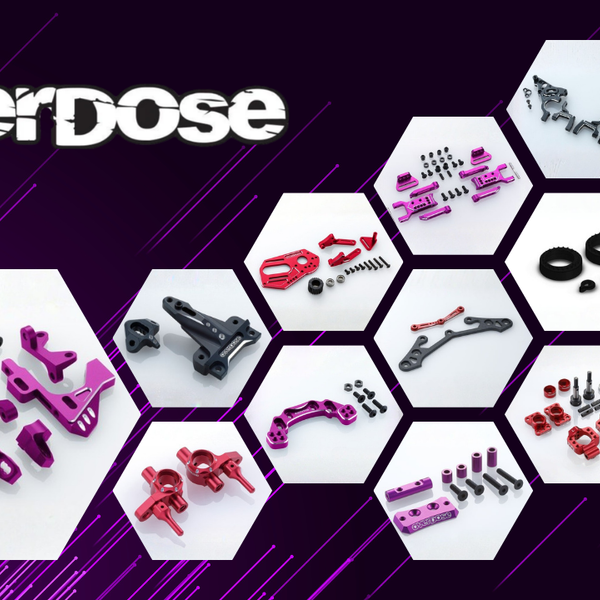 New from OVERDOSE: Complete GALM Chassis Aluminum Upgrade for