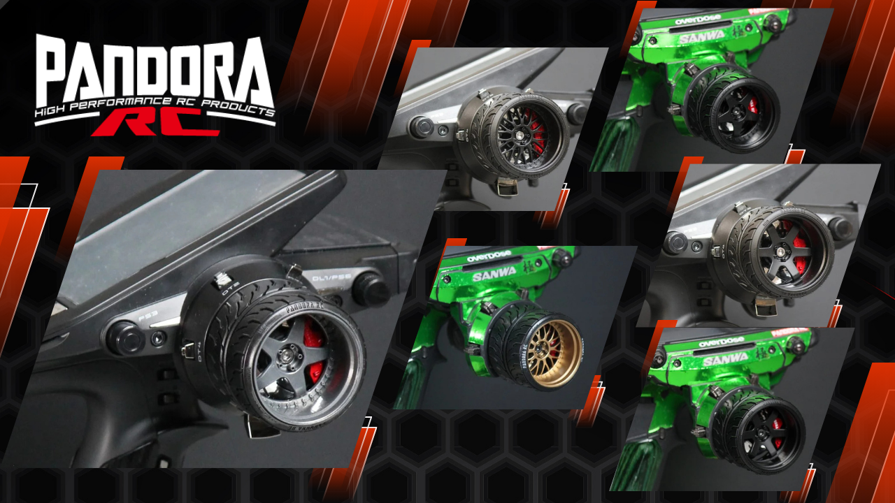 New Pre Order from Pandora RC: Upgraded Material Handles Improve Grip Comfort And Longevity