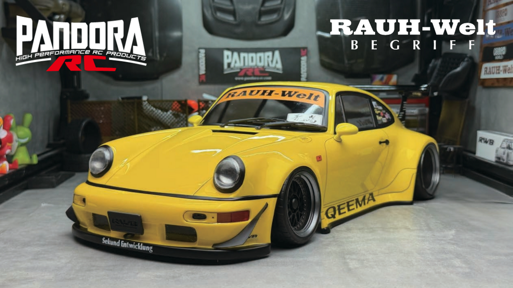 RAUH-Welt PANDORA RC 1/10ボディ New from Pandora RC: RWB 964 Type Body Kit Adds Strong Visual