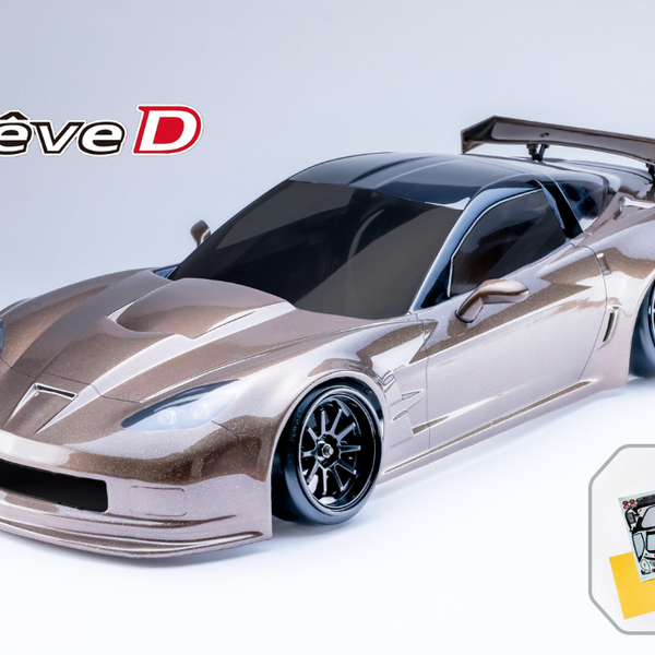 New from REVED: TAKAHIRO-Approved Killerbody Corvette GT2 Body Set