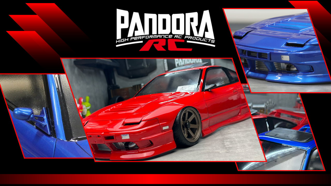New Pre Order from Pandora RC: A Complete Lineup of 180SX Shells, Styling Sets, and Specialty Parts