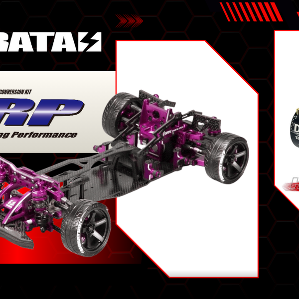 New from SHIBATA: GRK5-R Conversion Chassis Kits and VR4.3 Motor