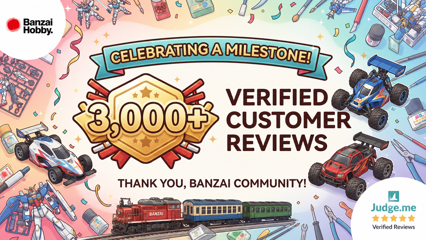 Arigato! A Thank You Gesture for 3,000+ Reviews!