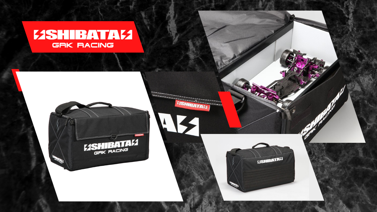 New Pre Order from SHIBATA: Reliable Gear Organization with the DR-BG001 GRK Racing Carry Bag