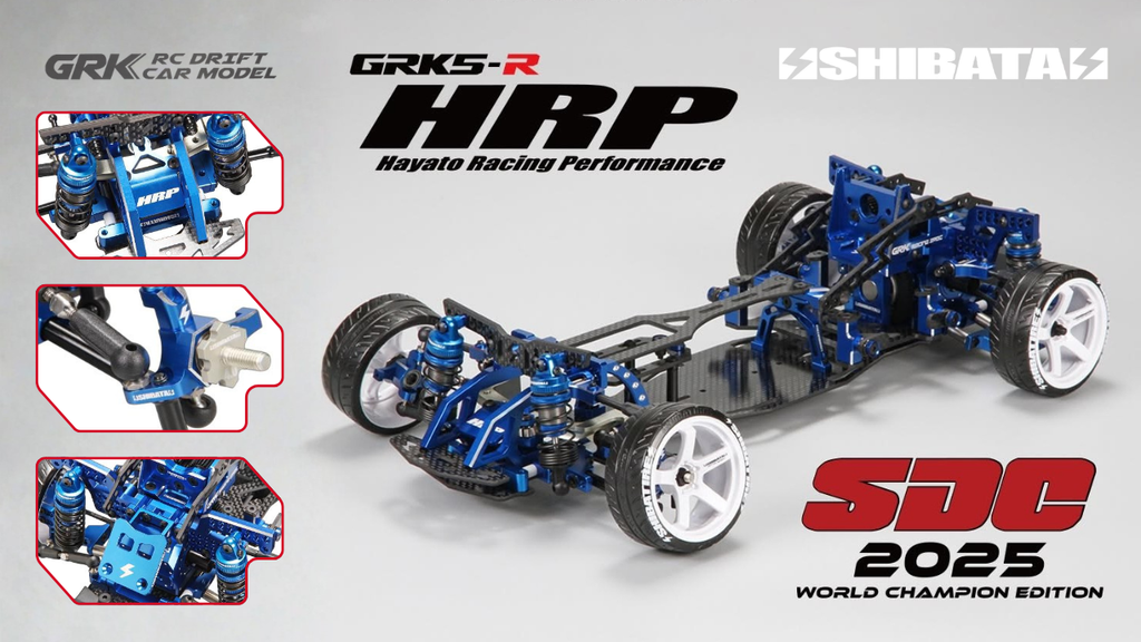 New from SHIBATA: Limited Edition GRK5-R HRP Arrives with Champion