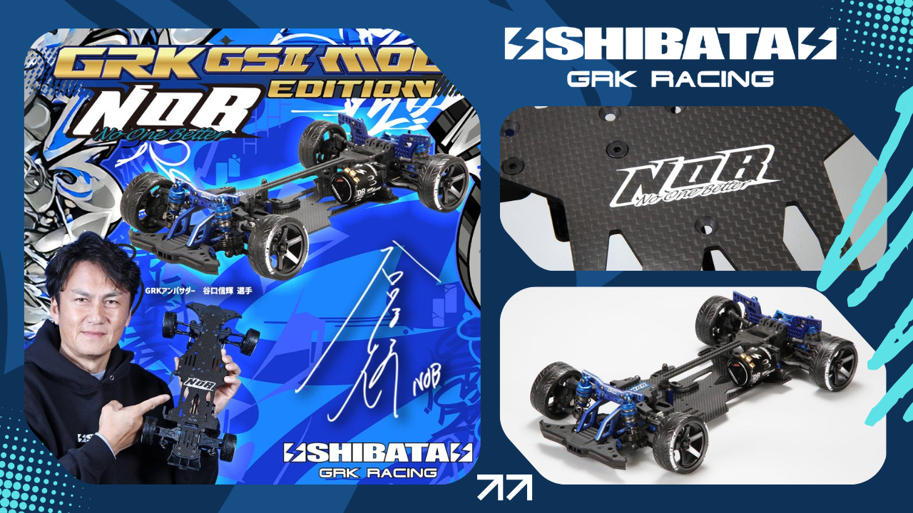 New Pre Order from SHIBATA: Limited Edition Chassis Tuned by Professional Drifter Nobuteru Taniguchi